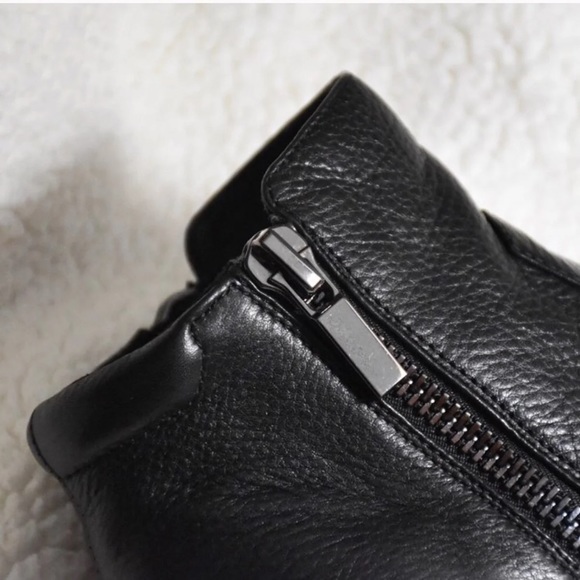 SOLD - Kenneth Cole Leather High Tops - Picture 2 of 3